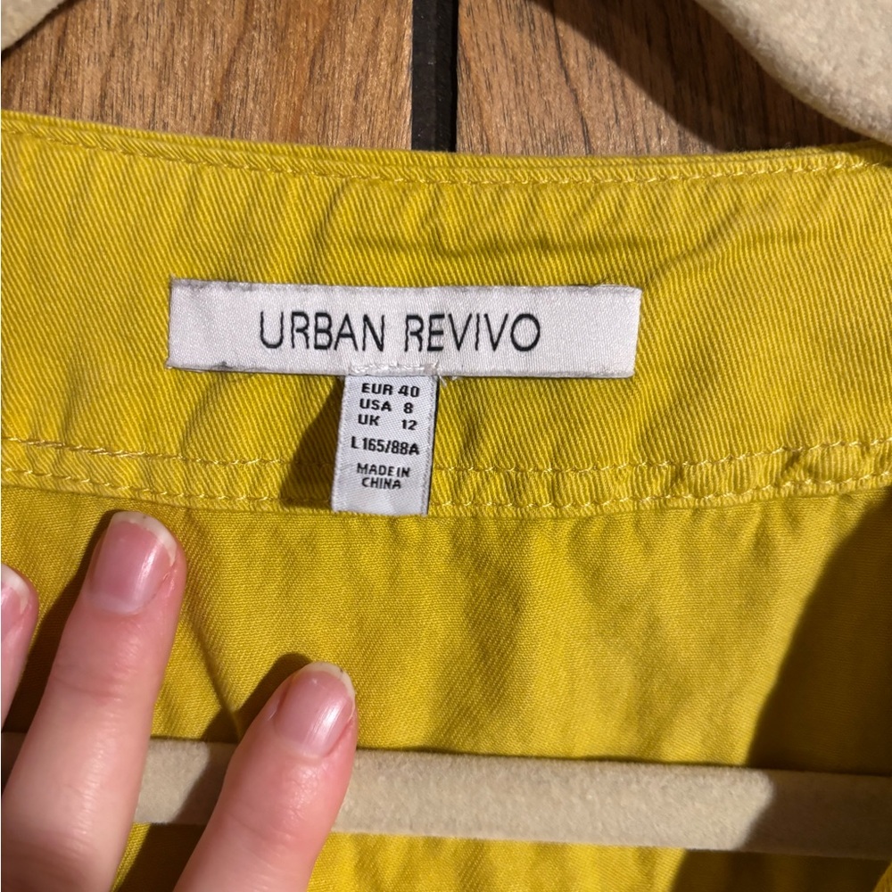Yellow Button-Up Dress - Picture 7 of 9